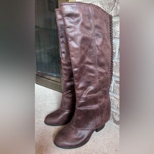 Fergalicious Brown knee high boots
